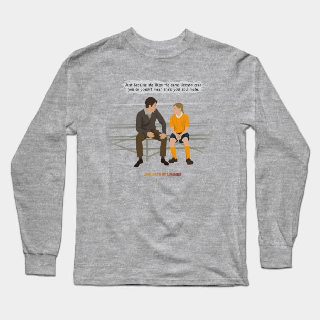 500 days of summer quote Long Sleeve T-Shirt by atizadorgris